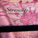 Switch Serengeti Womens Floral V-Neck Long Sleeve Boho Pink Purple Tunic Blouse Top XL 2 image