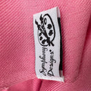 Switch Symphony Designs Pink Pashmina Shawl Wrap 100% Viscose Fringe Tassel Scarf India 2 image