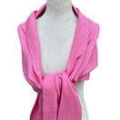 Switch Symphony Designs Pink Pashmina Shawl Wrap 100% Viscose Fringe Tassel Scarf India 3 image