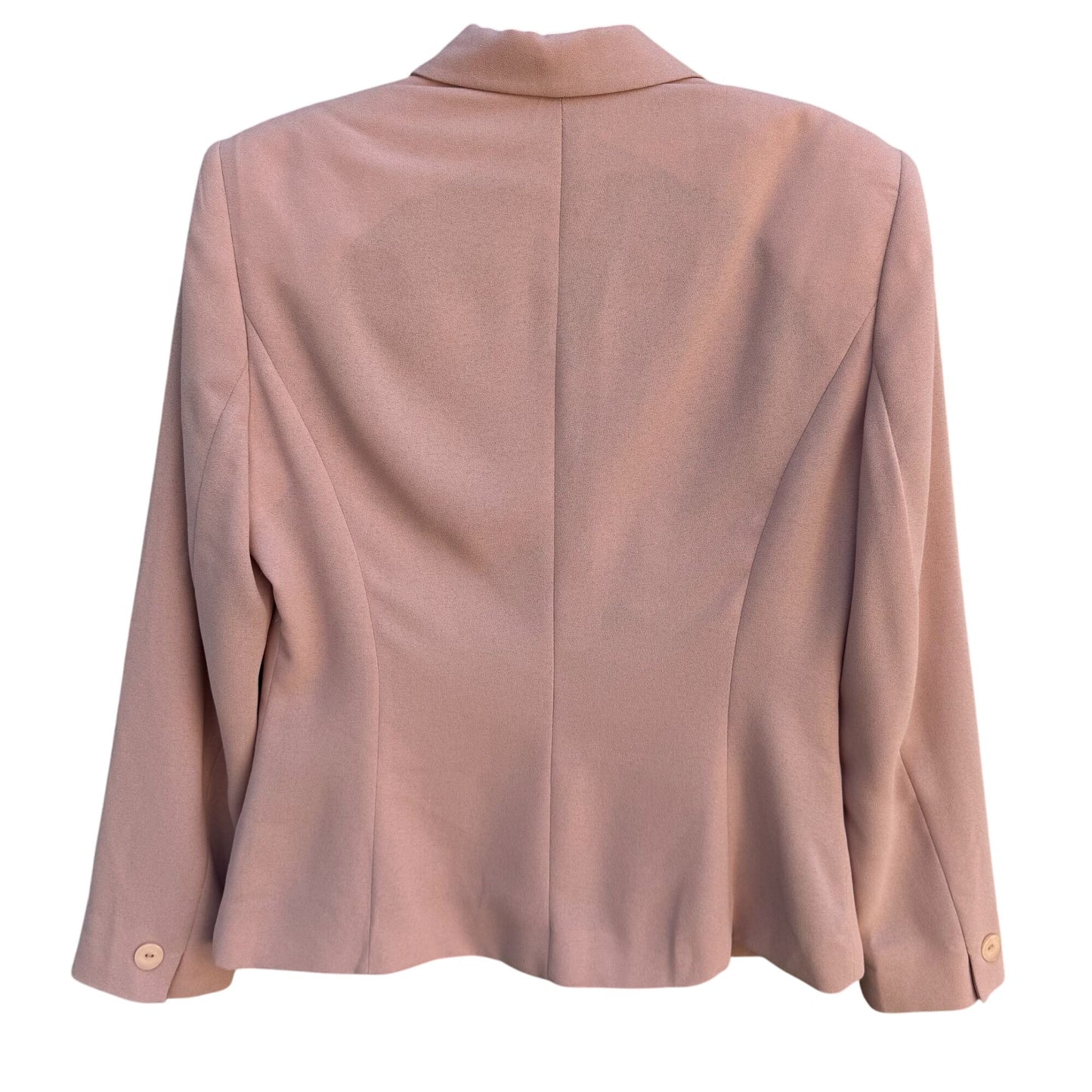 Rena Rowan For Saville Petite Vintage Womens Blush Pink Preppy Blazer Jacket 6P