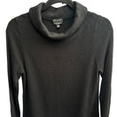 Switch Talbots Pure Cashmere Quiet Luxury Old Money Minimalist Cozy Cowl Neck Sweater M 3 image