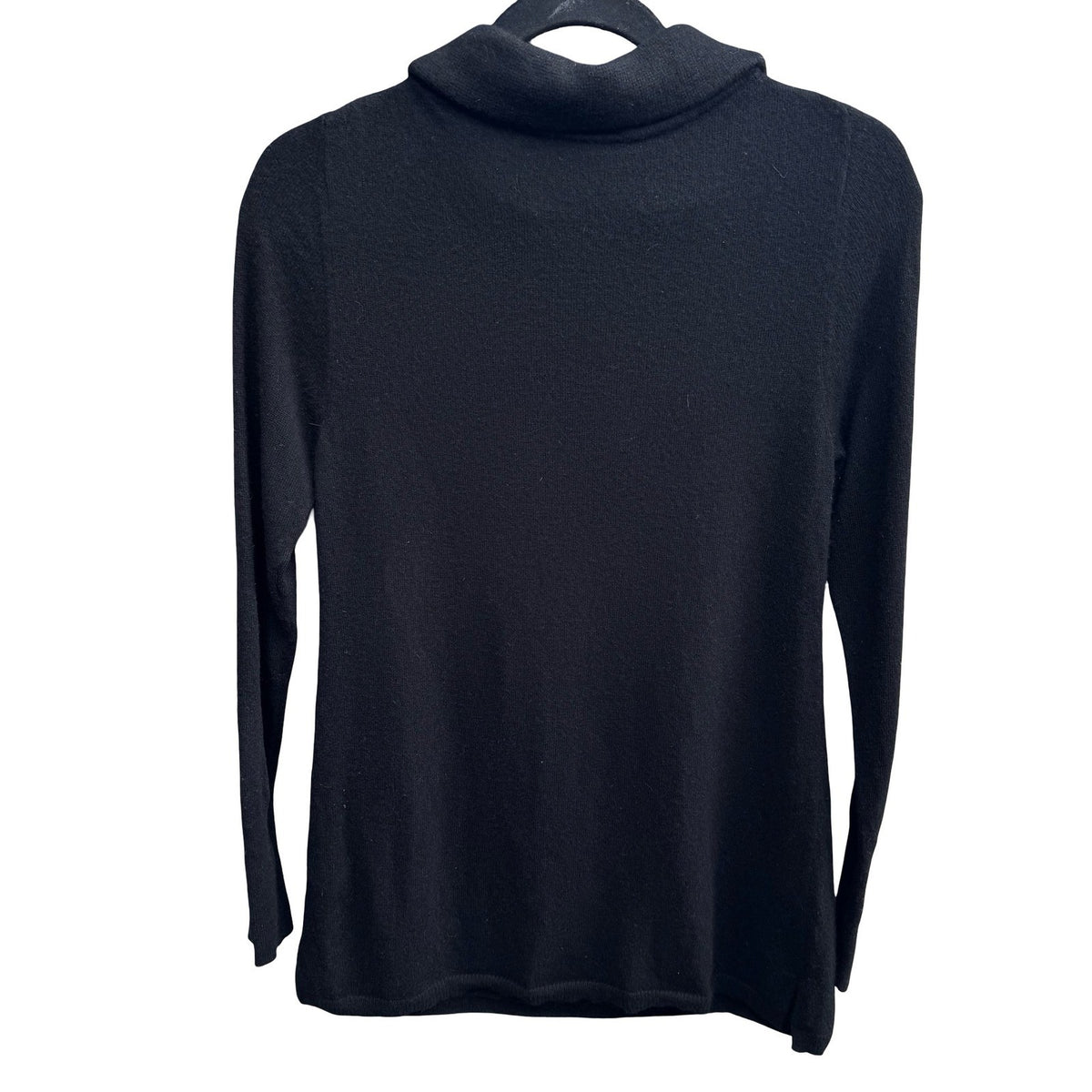Talbots Pure Cashmere Quiet Luxury Old Money Minimalist Cozy Cowl Neck Sweater M