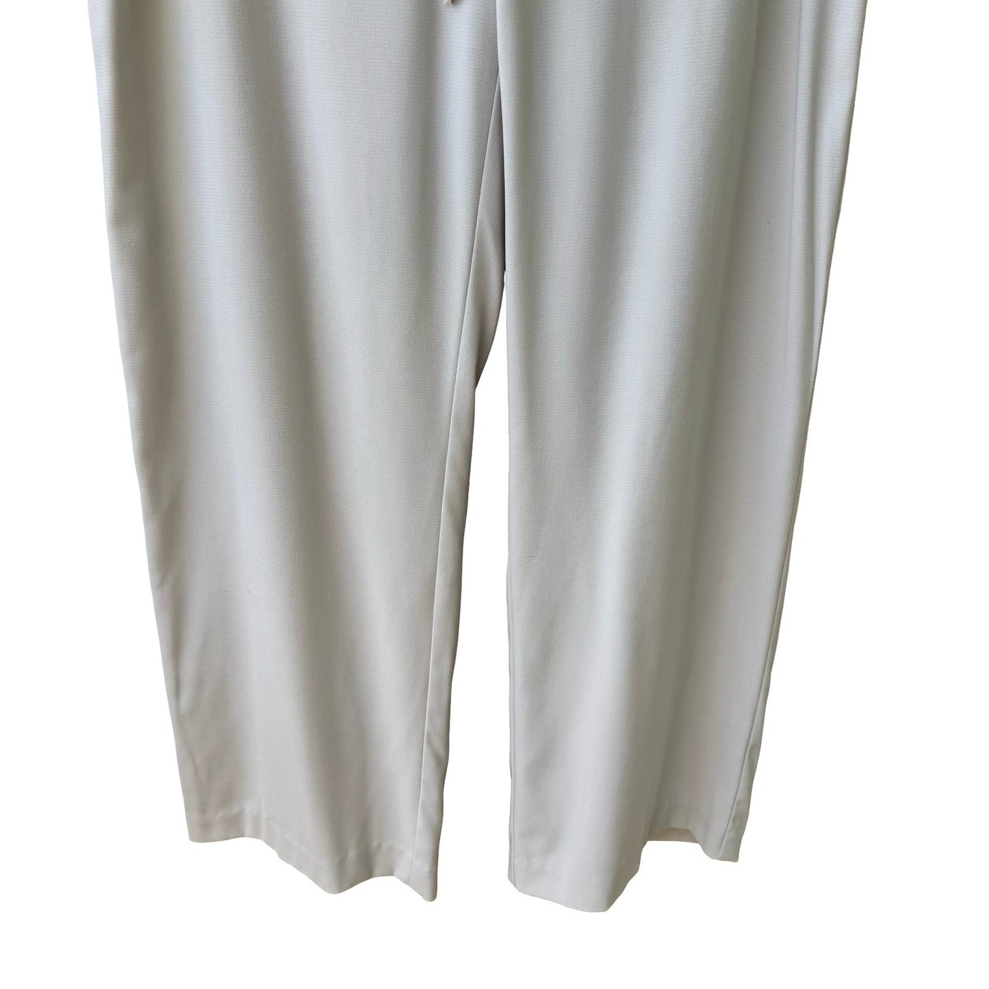 BCBG Max Azria Y2K Minimalist Coastal Beachy Wide Leg Crop Drawstring Pants 6