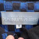 Switch Dorothy Schoelen Platinum Vintage 90s Avant Garde Wool Art to Wear Crop Jacket L 2 image