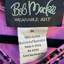 Switch Bob Mackie Wearable Art Vintage Womens Pink Black Leopard Print Tunic Dress New 2 image