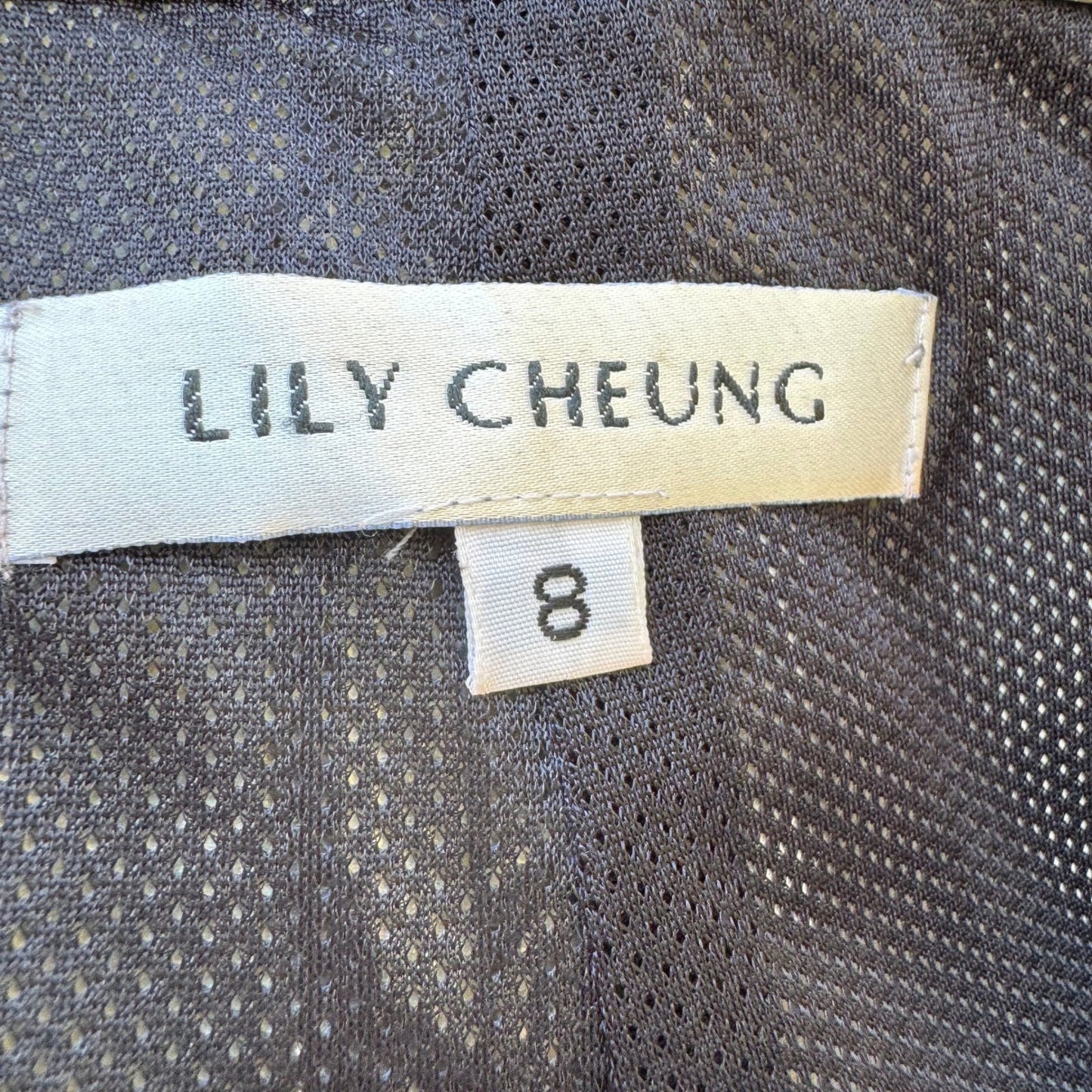 Lily Cheung Vintage Y2K Edgy Indie Grunge Biker Leather Snakeskin Print Pants 8