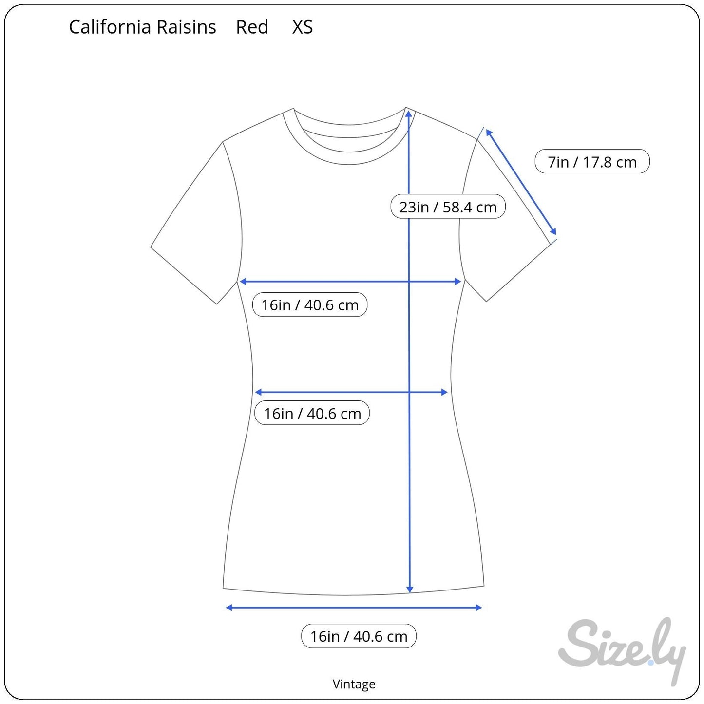 California Raisins Tee Jays Vintage Heard It Thru The Grapevine T-Shirt Red S