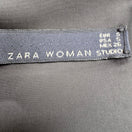 Switch Zara Woman Studio Edgy Cocktail Party Black Cutout Mini Dress Exposed Zipper S 2 image