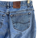 Switch Lee Riveted Vintage Womens High-Waisted Blue Denim Relaxed Fit Tapered Leg Jeans 3 image