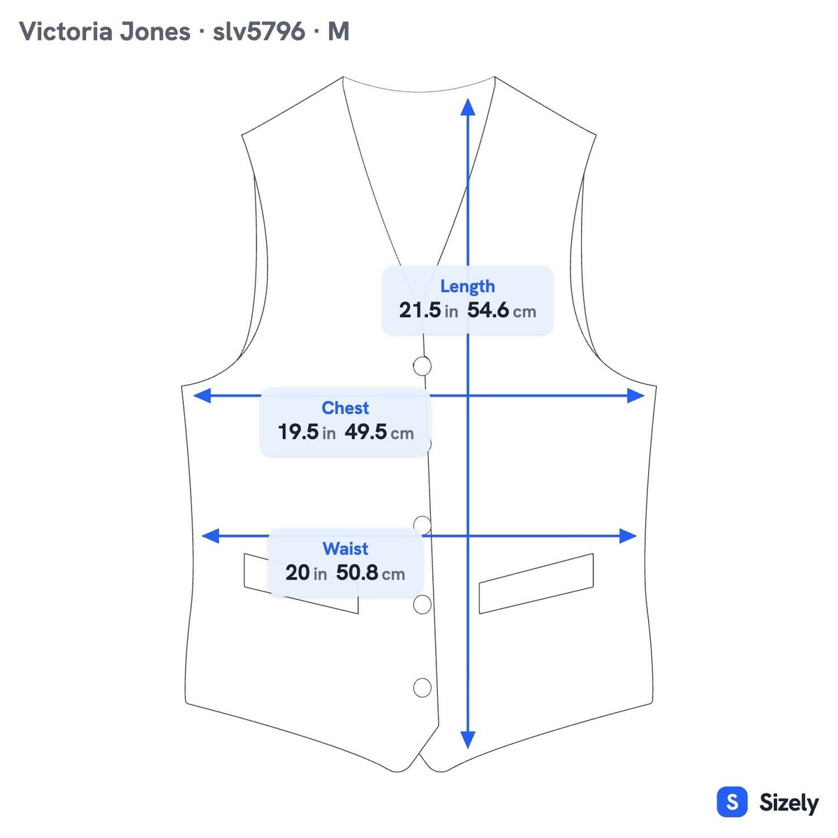 Victoria Jones Cottagecore Boho Shabby Chic Embroidered Floral Script Vest Tan M