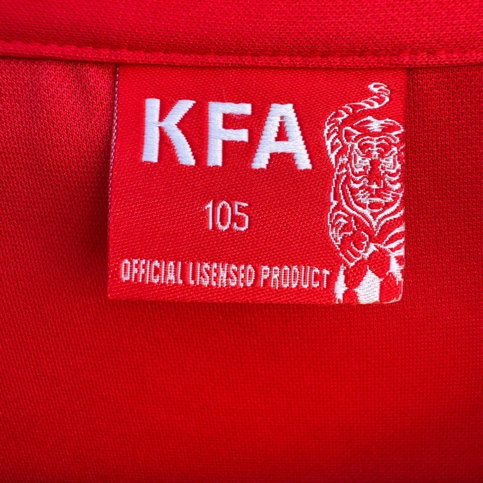 KFA South Korea Legend Soccer Jersey Red Tiger Graphic Mens L World Cup Football