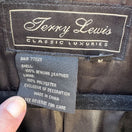 Switch Terry Lewis Vintage Womens Black Distressed Leather Moto Biker Jacket 1/2 Zip 3 image