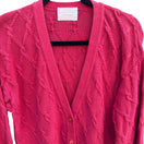 Switch Pendleton Country Sophisticates Vintage Cable Knit Cardigan Sweater Oversized M 3 image