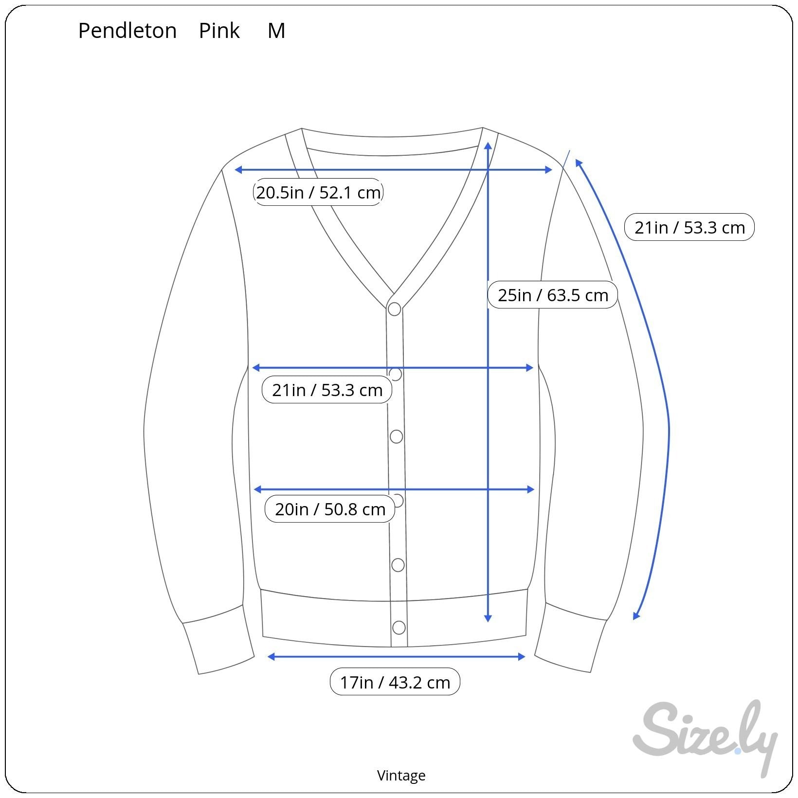 Pendleton Country Sophisticates Vintage Cable Knit Cardigan Sweater Oversized M