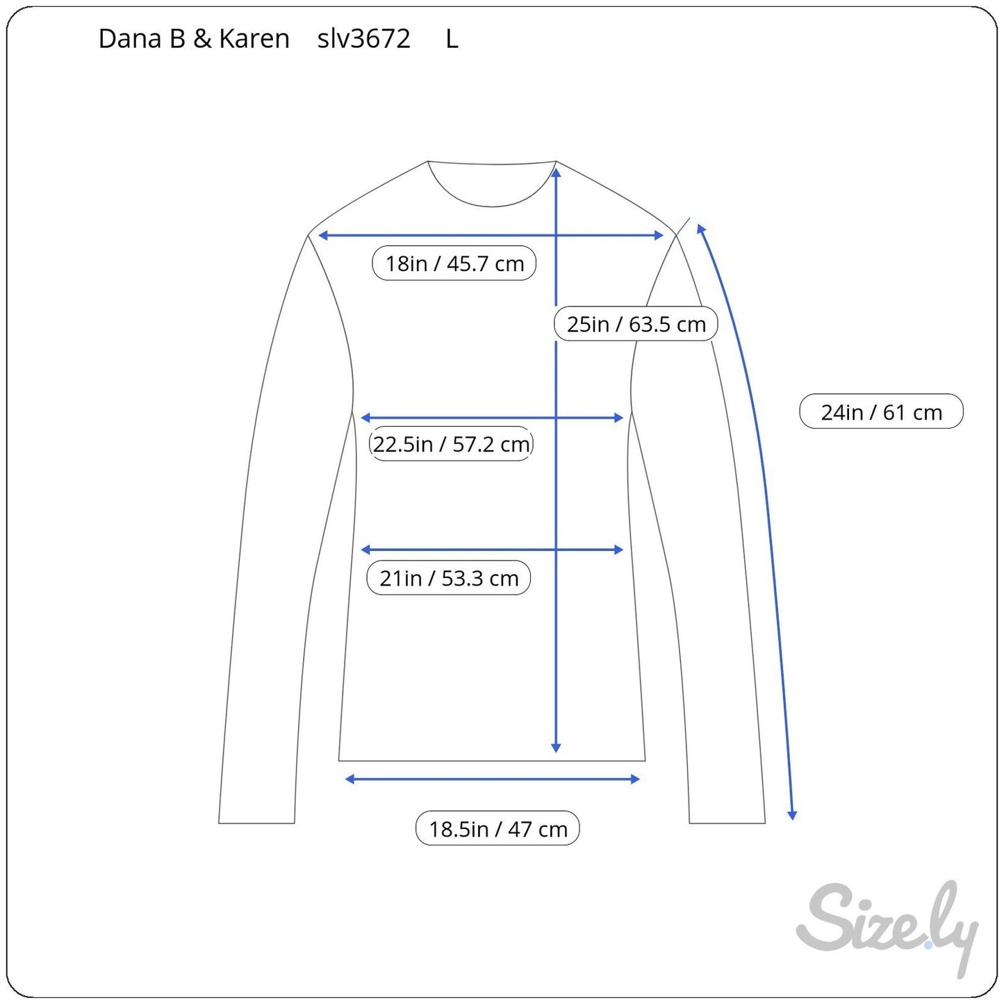 Dana B & Karen Womens Open Knit Cable Sweater Blue Crochet Cotton Blend Large