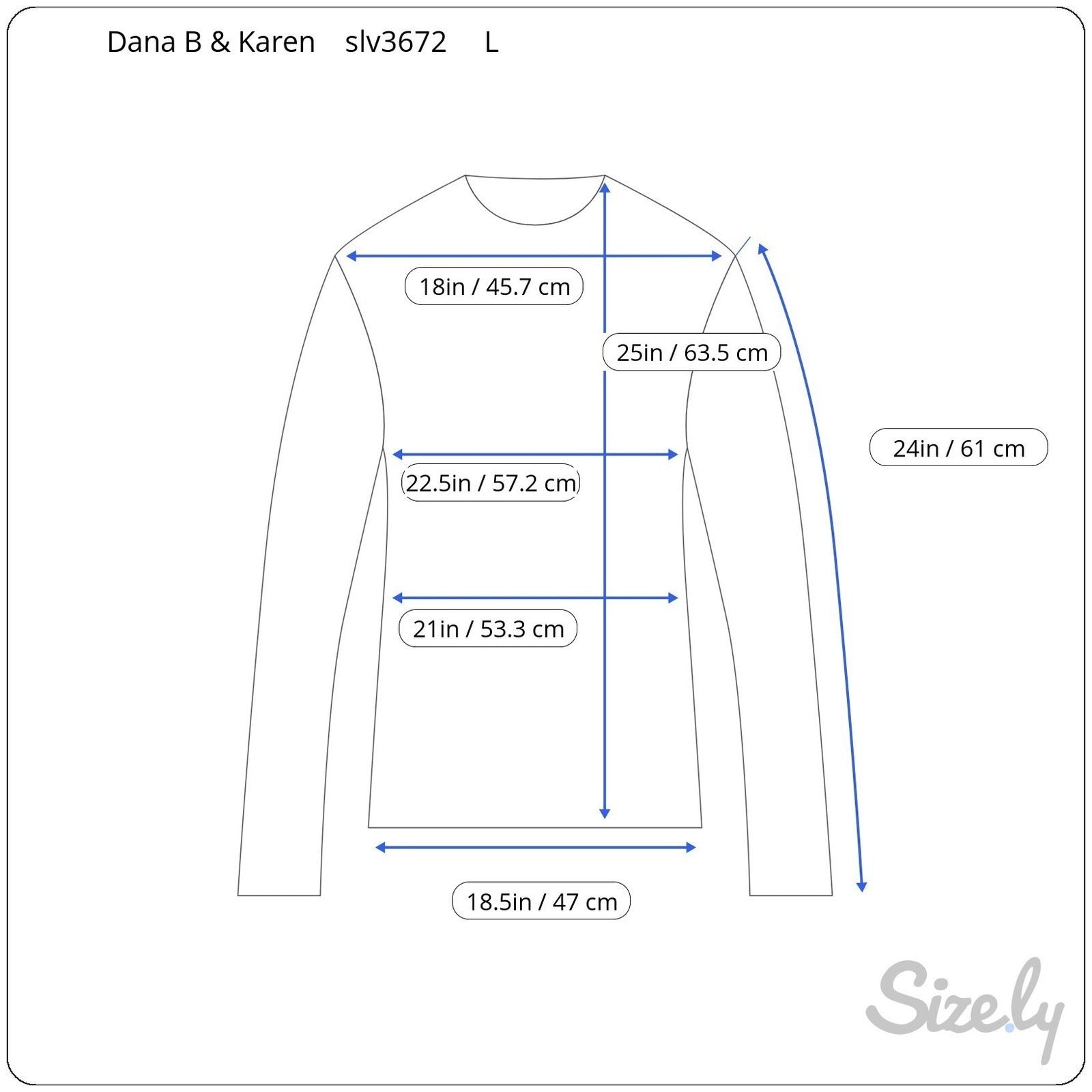 Dana B & Karen Womens Open Knit Cable Sweater Blue Crochet Cotton Blend Large
