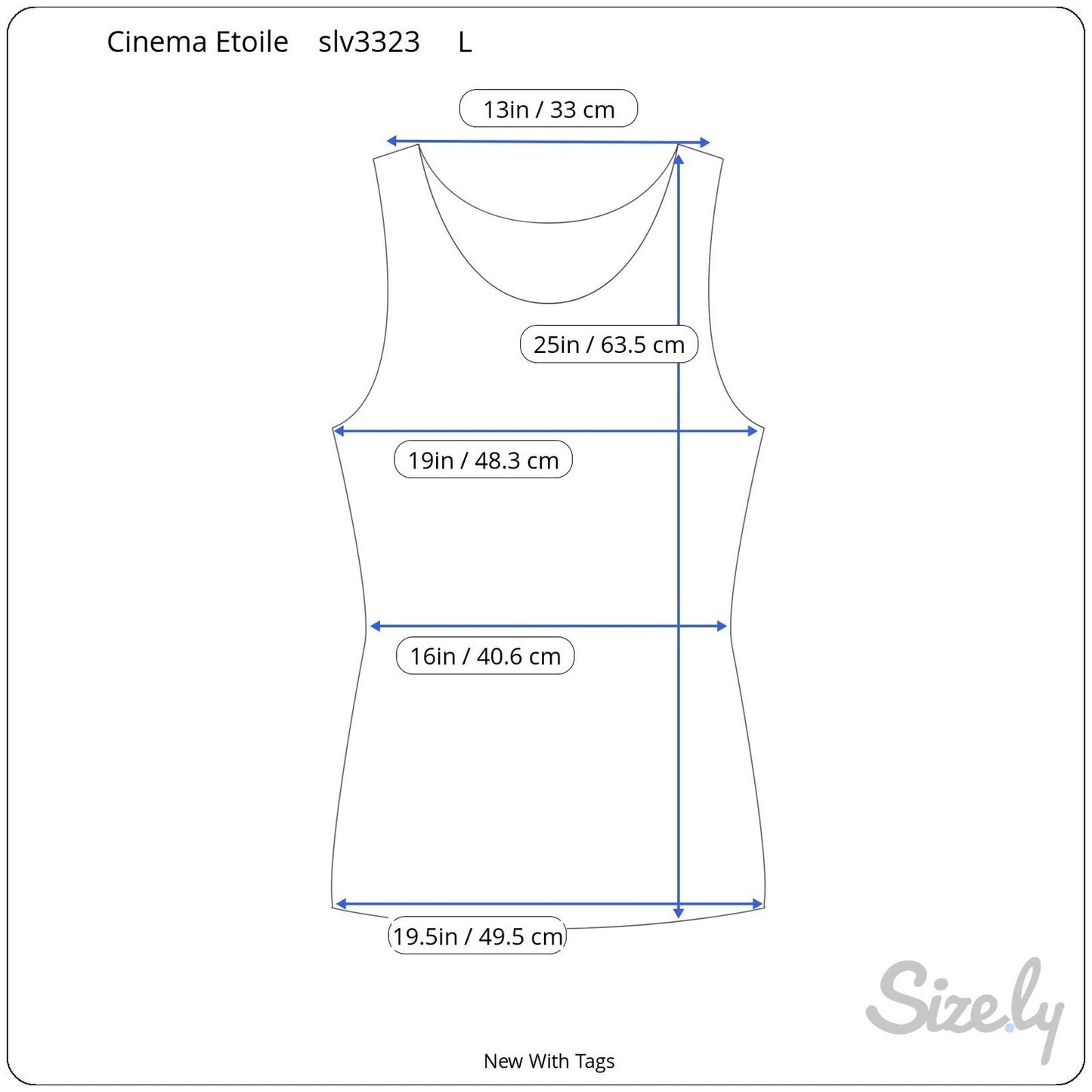Cinema Etoile Ivory Lace Trim Camisole Square Neck Tank Top L NEW Soft Romantic