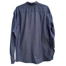 Switch Banana Republic Non-Iron Slim Fit Mens Band Collar Blue Long Sleeve Dress Shirt XXL 2 image