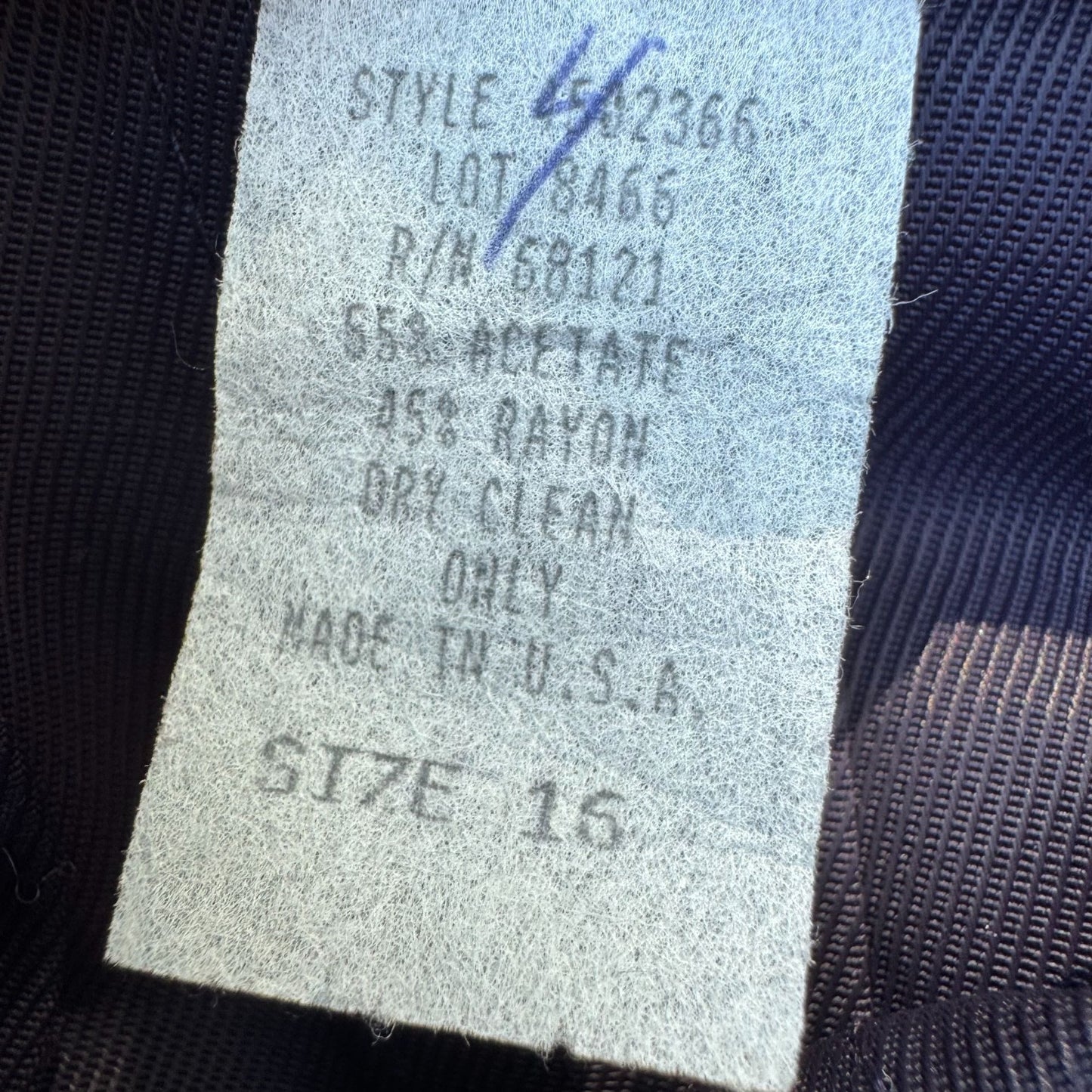 Synari Vintage Womens Navy Pleated Cheerleader Tennis Side Zip Mini Skirt 16