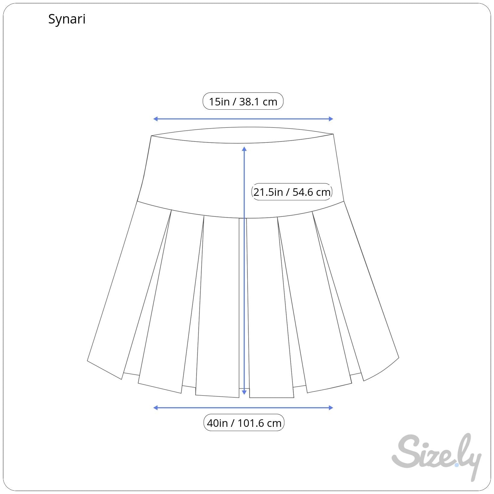 Synari Vintage Womens Navy Pleated Cheerleader Tennis Side Zip Mini Skirt 16