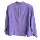 Switch Lady Dorby Vintage Womens Preppy Lavender Office Professional Blazer Jacket 24W 2 image