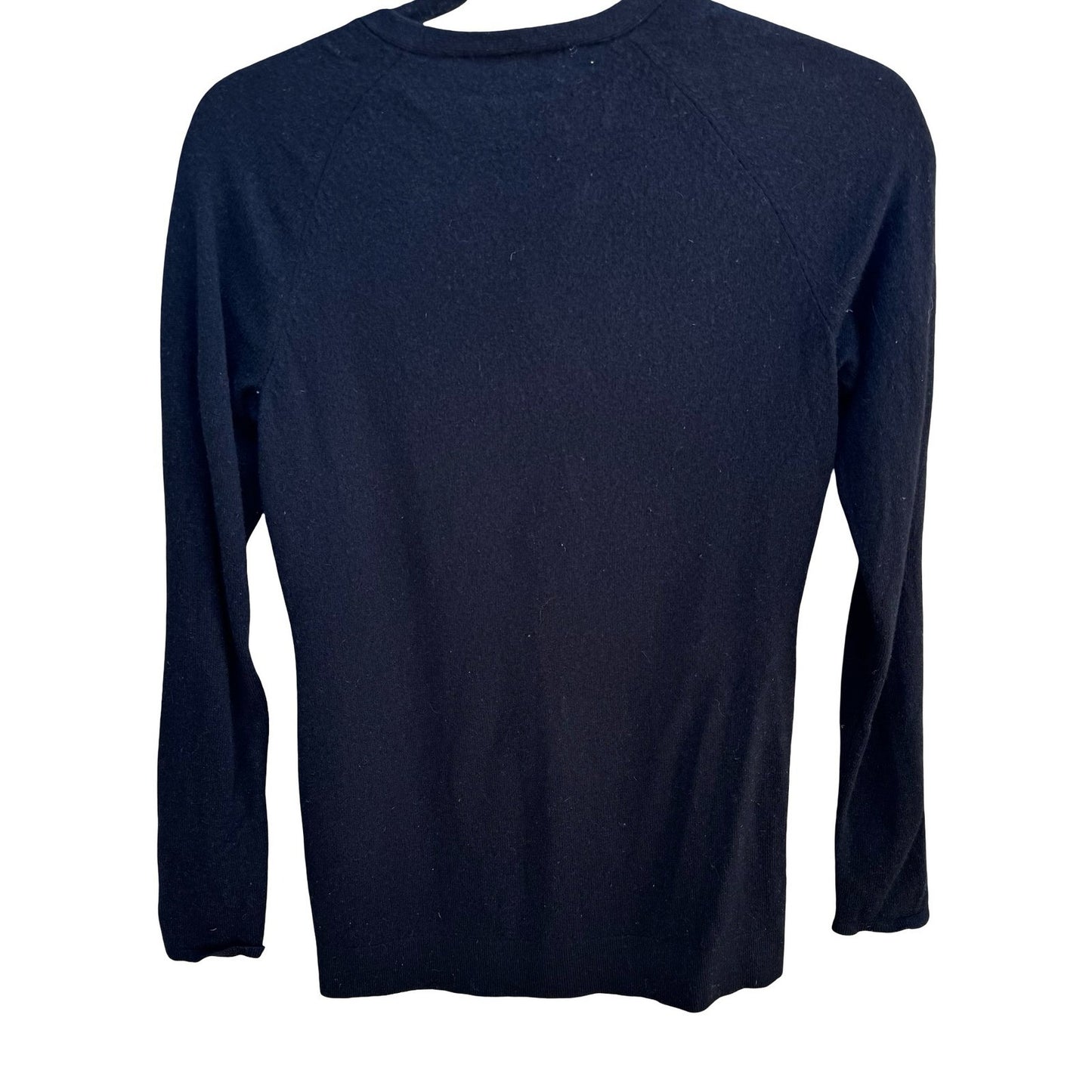 Saks Fifth Avenue 100% Cashmere Quiet Luxury Minimalist Soft Cardigan Sweater S