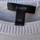Switch J Crew Tippi 100% Merino Wool Preppy Minimalist Sweater Pastel Lavender XXS 2 image