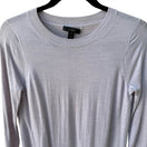Switch J Crew Tippi 100% Merino Wool Preppy Minimalist Sweater Pastel Lavender XXS 3 image