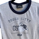 Switch Looney Tunes Vintage Y2K Tough Kitty Volleyball League Ringer Babydoll Tee M 3 image