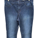 Switch NYDJ Marilyn Straight Leg Jeans Burbank Dark Wash Lift Tuck M10K43BK4339 Size 16 3 image