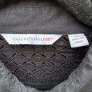 Switch Isaac Mizrahi Black Eyelet Embroidered Sheer Boho Button-Up Long Sleeve Shirt L 2 image