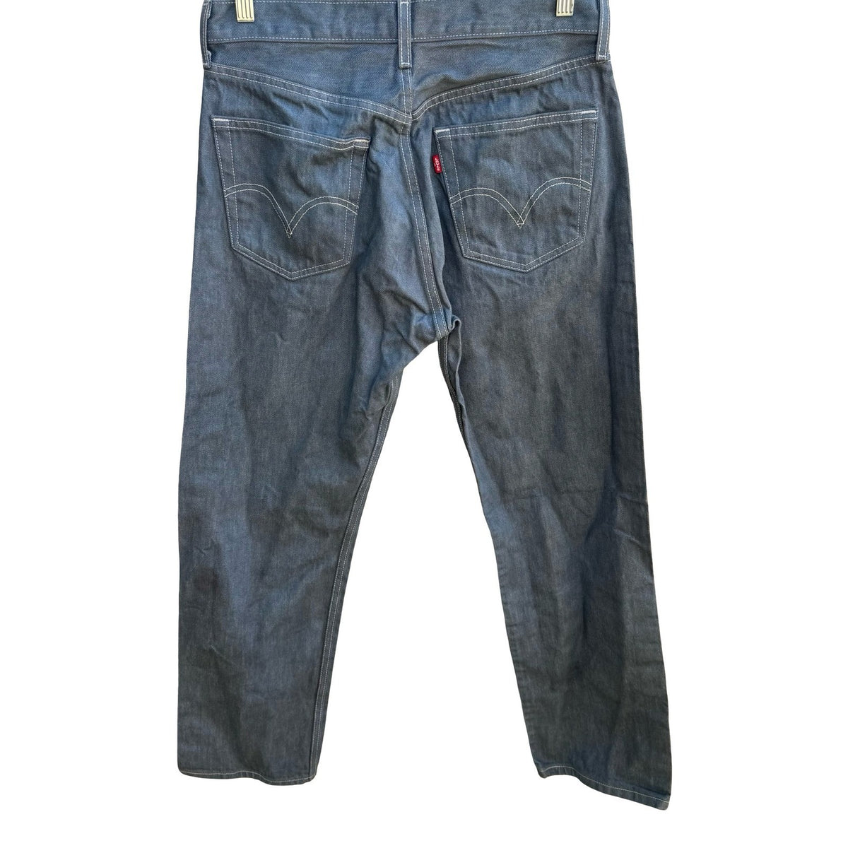 Levis 501 Original Straight Leg Button Fly Jeans Made In Mexico Blue Mens 33x30