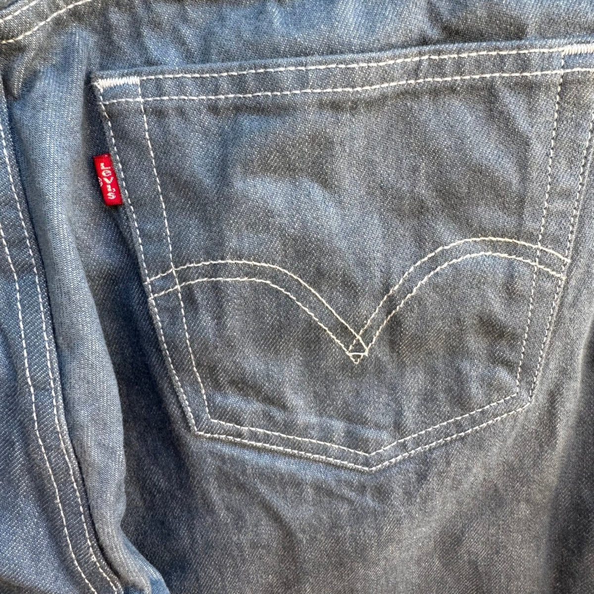 Levis 501 Original Straight Leg Button Fly Jeans Made In Mexico Blue Mens 33x30