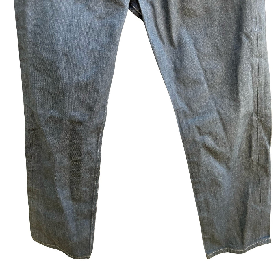 Levis 501 Original Straight Leg Button Fly Jeans Made In Mexico Blue Mens 33x30