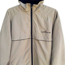 Switch Technicolor Vintage 90s Harrington Windbreaker Bomber Jacket Tan Mens L Film 3 image