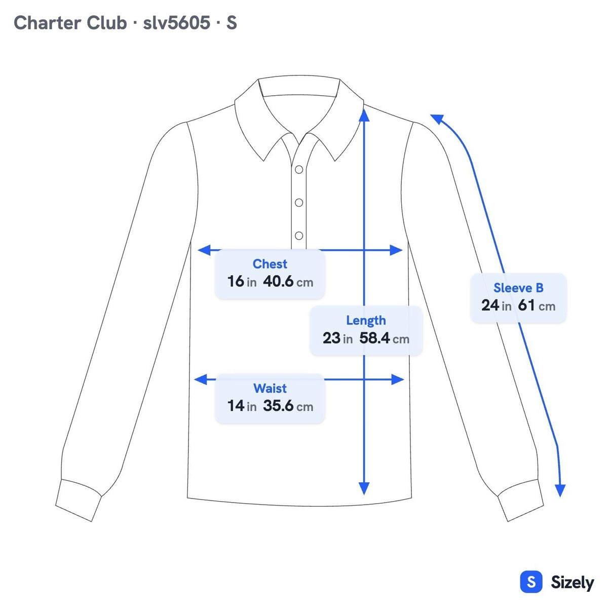 Charter Club 2-Ply 100% Cashmere Quiet Luxury Preppy Minimalist Polo Sweater S