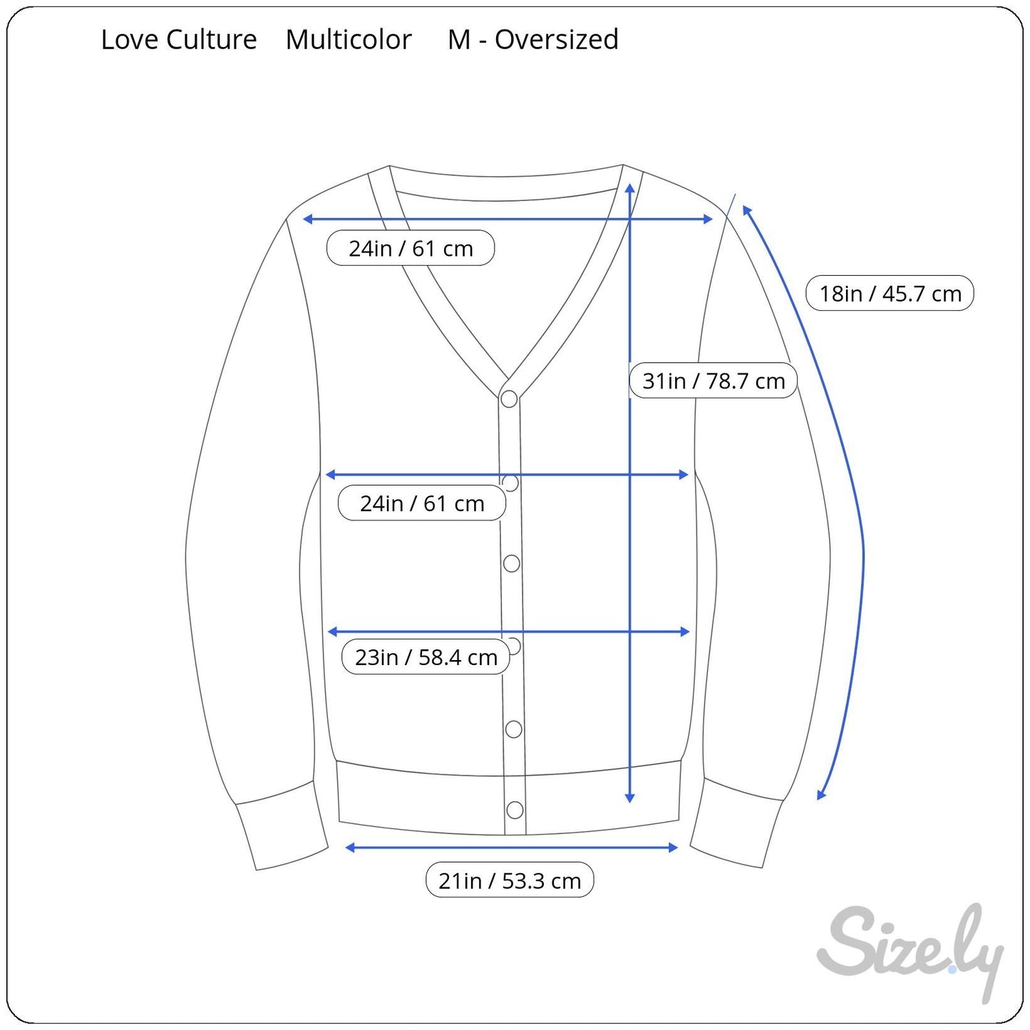 Love Culture Striped Open Front Fuzzy Knit Cardigan Sweater Cozy Knit Womens S/M