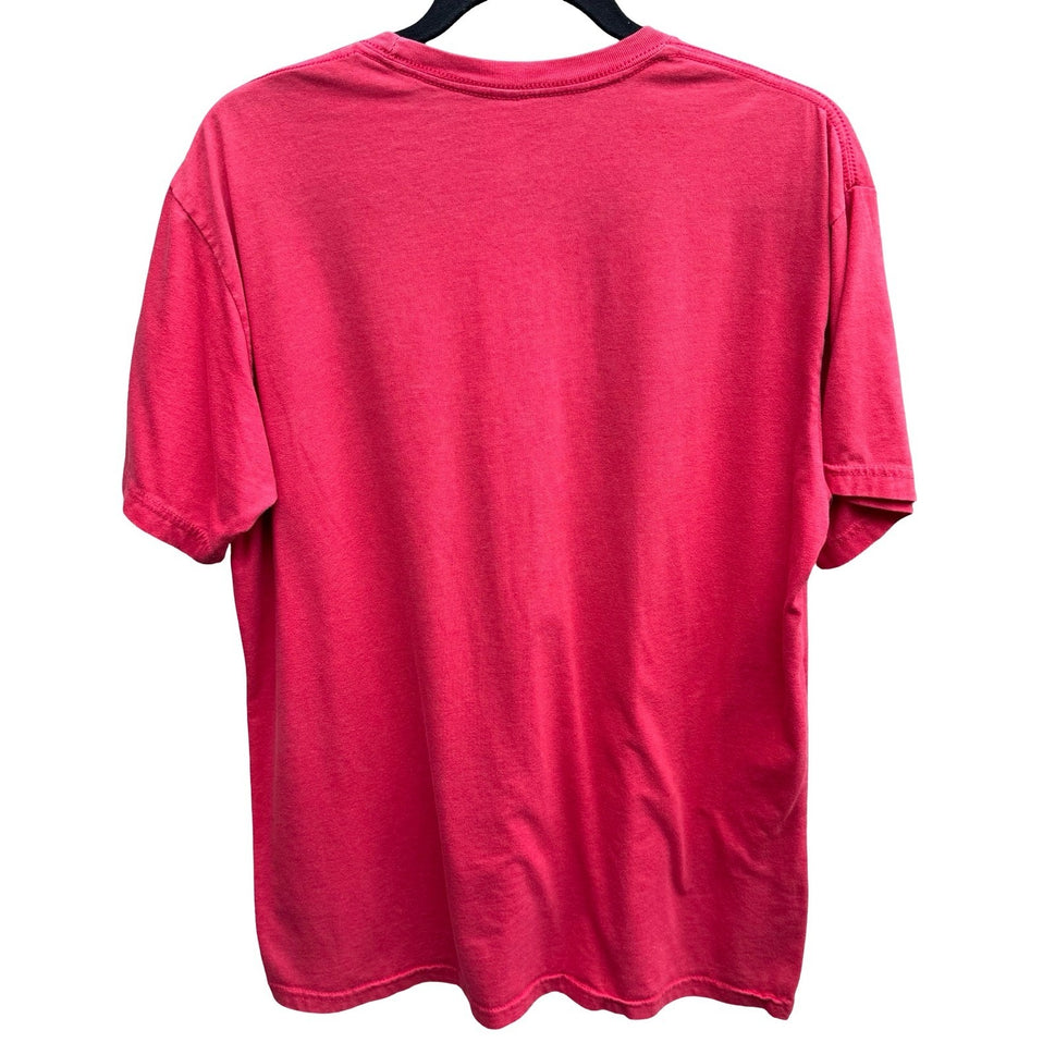 Next Level Seattle Marine Aquarium Octopus Graphic Tee Red Mens L Sustainable