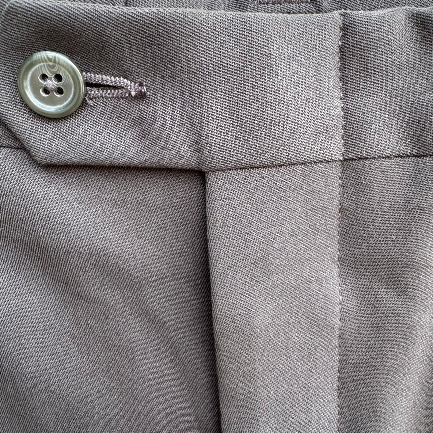 Claiborne Professional Gabardine Dress Pants Charcoal Mens 34x32 017894-075 NEW