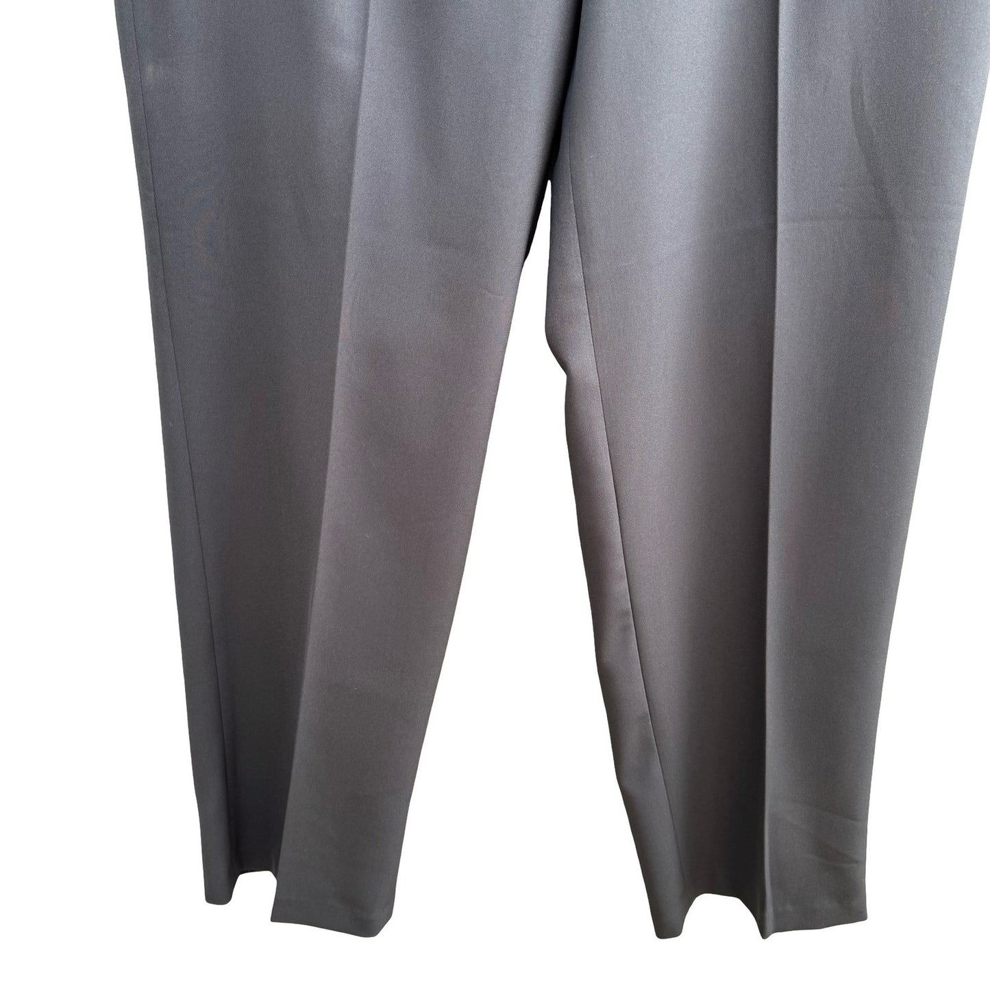 Claiborne Professional Gabardine Dress Pants Charcoal Mens 34x32 017894-075 NEW