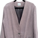 Switch Jessica Scott Vintage Womens Pink Black Wool Blend Houndstooth Blazer Jacket 14 2 image