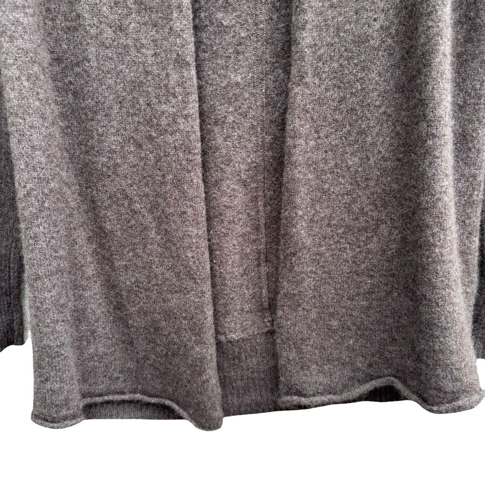 Philosophy Dane Lewis 100% Cashmere Quiet Luxury Preppy Open Front Cardigan S