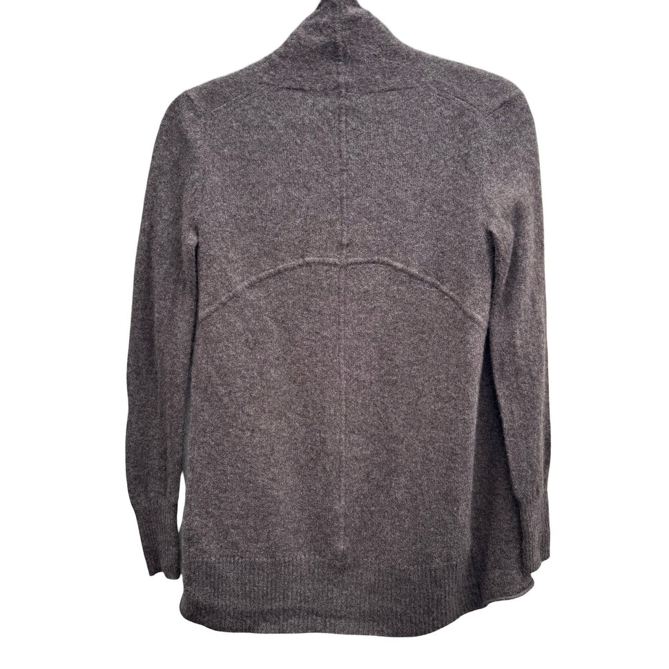 Philosophy Dane Lewis 100% Cashmere Quiet Luxury Preppy Open Front Cardigan S