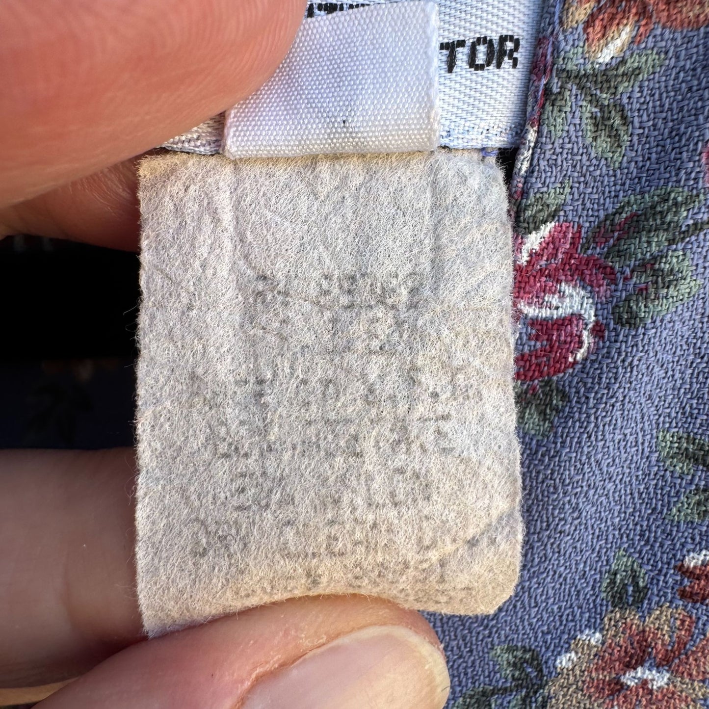 RJ Stevens Petites Vintage Womens Festival Blue Floral Short Sleeve Romper 10