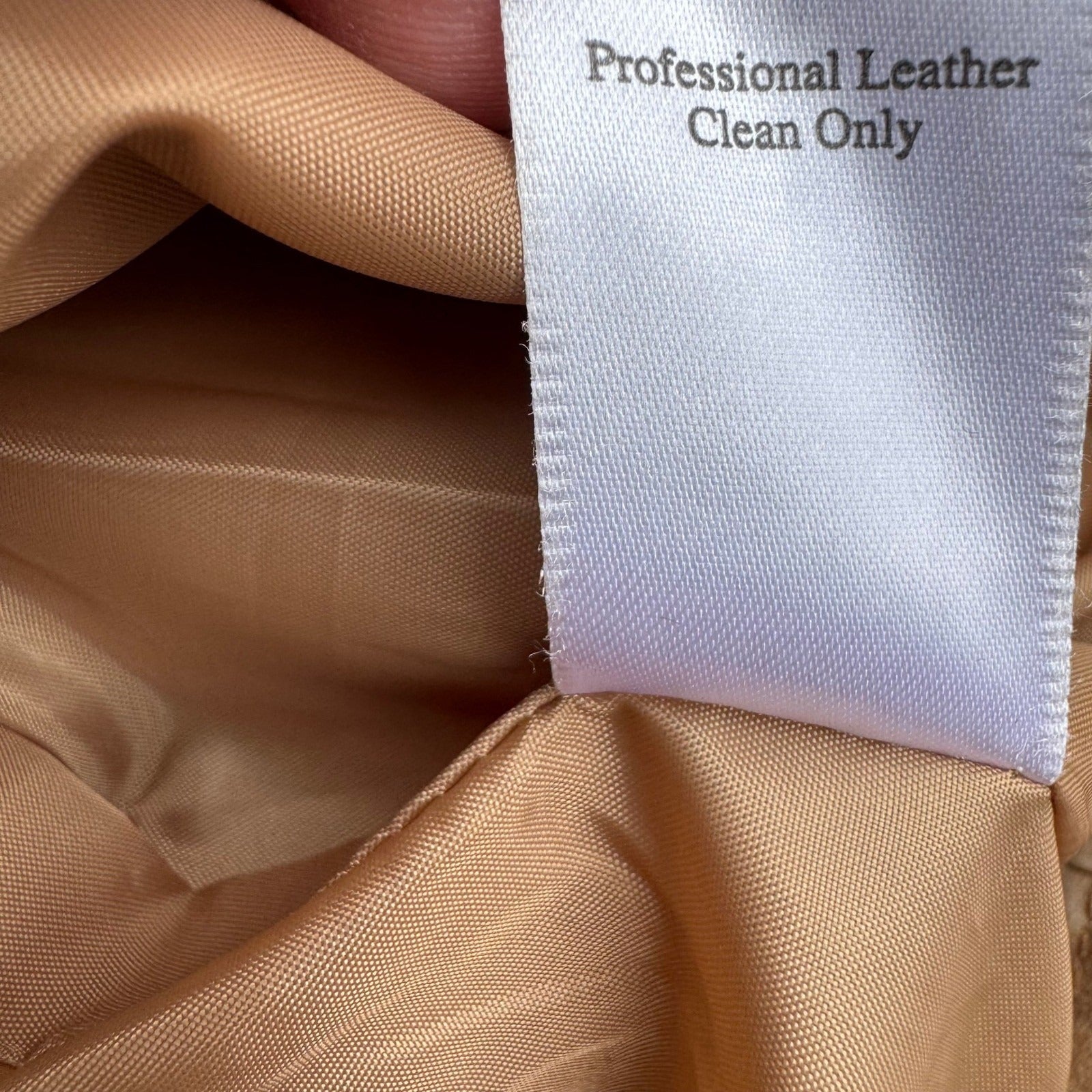 Coldwater Creek Womens Tan Suede Leather Snap Front Western Jacket Size M H26841