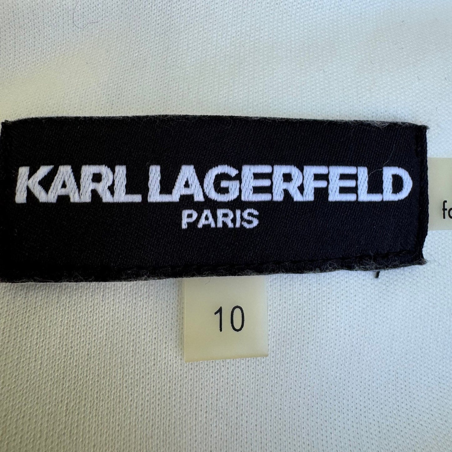 Karl Lagerfeld Paris Minimalist Garden Party Floral Fit Flare A Line Dress 10