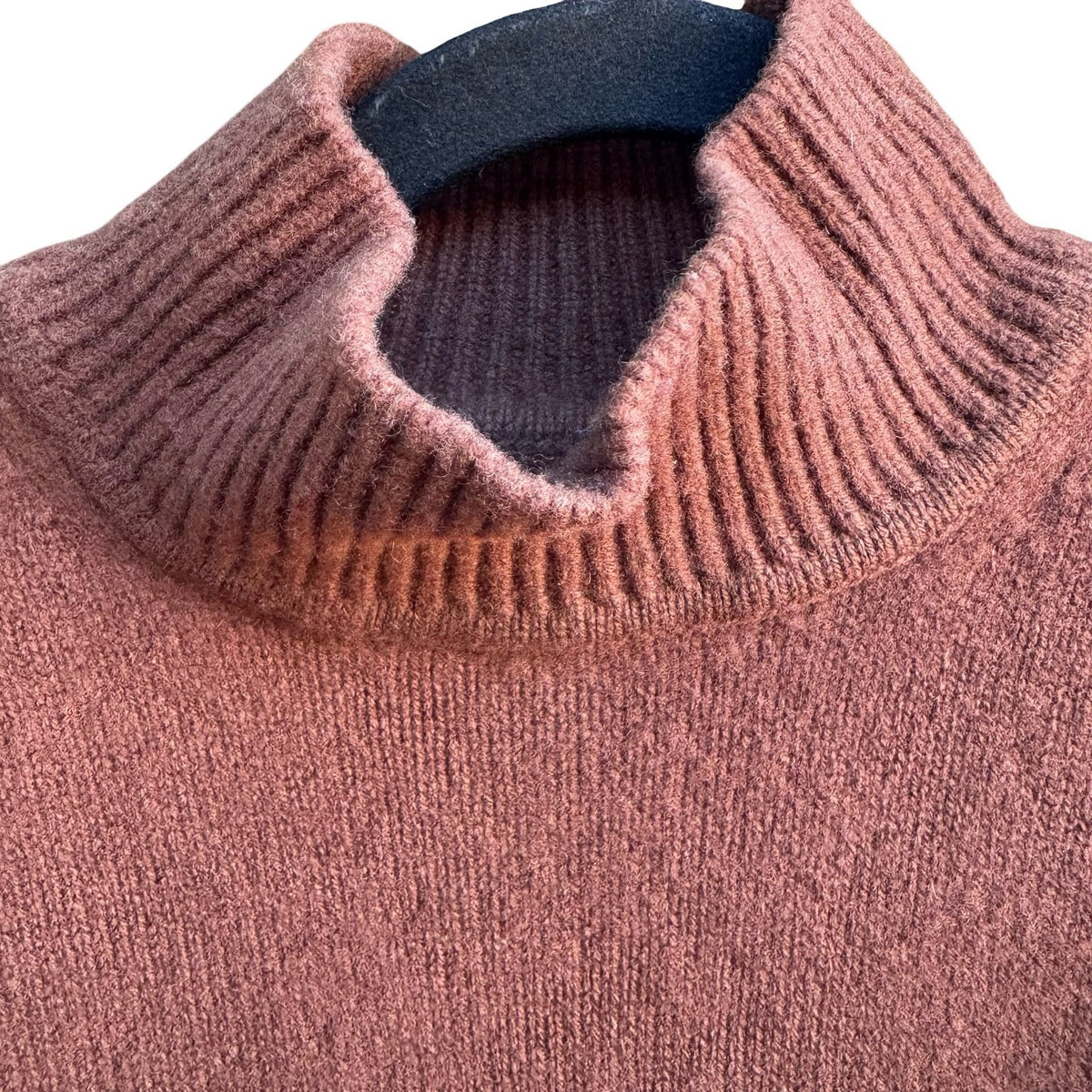 Samsoe Samsoe Keiks Ombre Wool Oversized Scandi Nordic Turtleneck Sweater XS