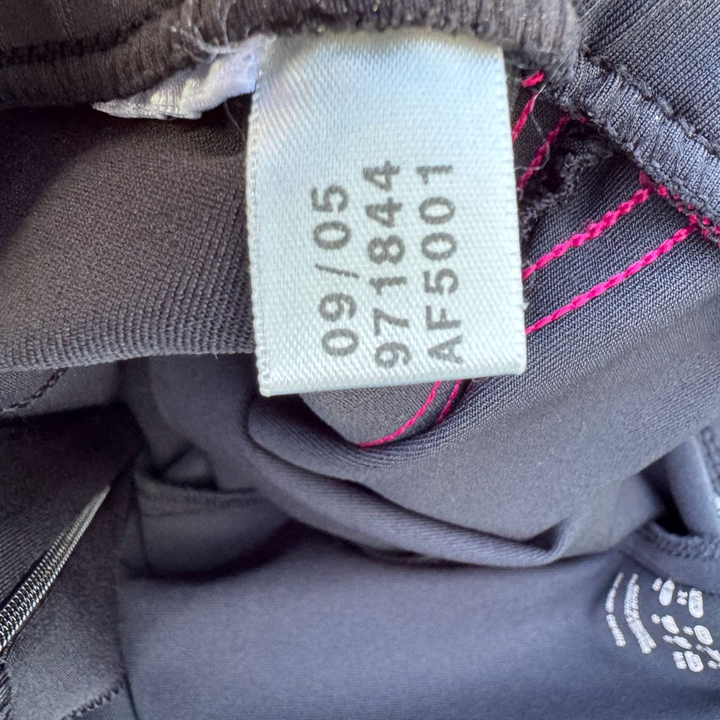 Adidas Climalite Vintage Y2K Black Pink Stripe Zip Track Yoga Pants Womens M