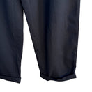 Switch Canali Wilger Company Vintage Italian Mens Black Pleated Wool Cuffed Dress Pants 3 image