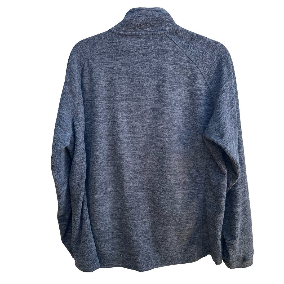 Jackson Hole Gorpcore Outdoor Techwear Zip Space Dye Fleece Jacket Mens Gray L